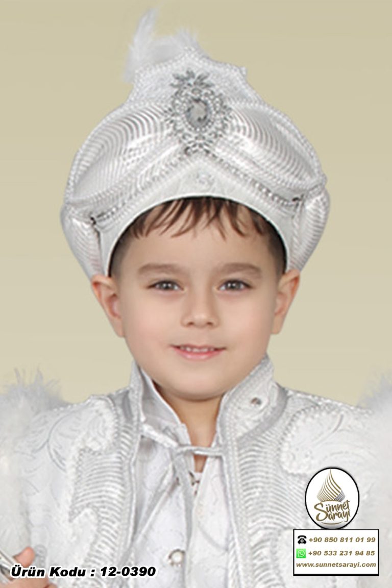 SÜNNET ŞAPKASI, PARGALI KAFTAN TEK PADİŞAH SÜNNET ŞAPKASI