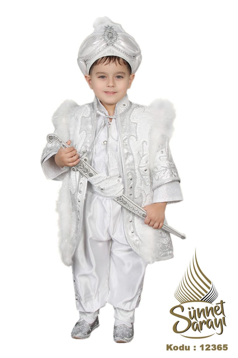 PARGALI TAŞLI KAFTAN PADİŞAH SÜNNET ELBİSELERİ