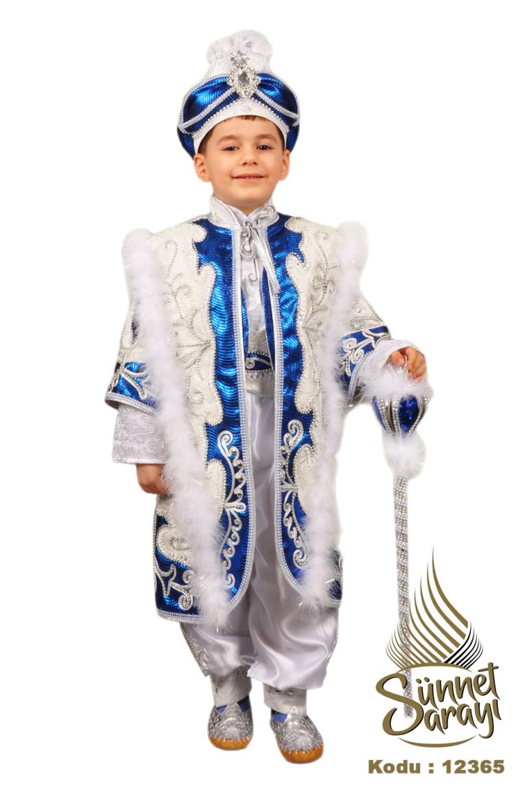 PARGALI TAŞLI KAFTAN PADİŞAH SÜNNET ELBİSELERİ