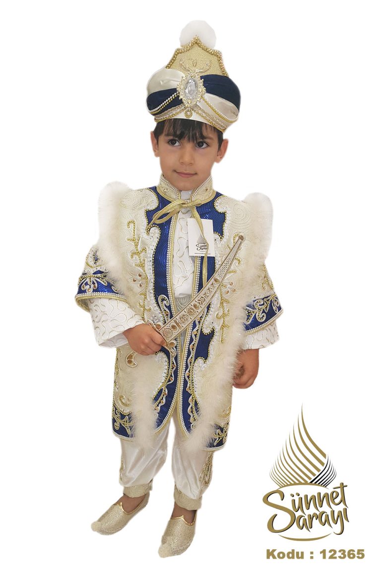 PARGALI TAŞLI KAFTAN PADİŞAH SÜNNET ELBİSELERİ