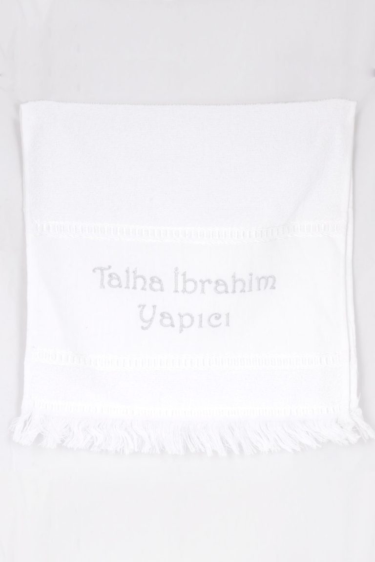 SÜNNET HAVLUSU 30x50 İSİMLİ SADE NAKIŞLI
