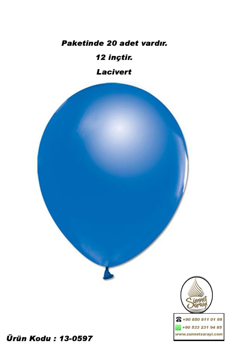 BALON, 20´Lİ DÜZ SÜNNET DÜĞÜN KINA BALONU