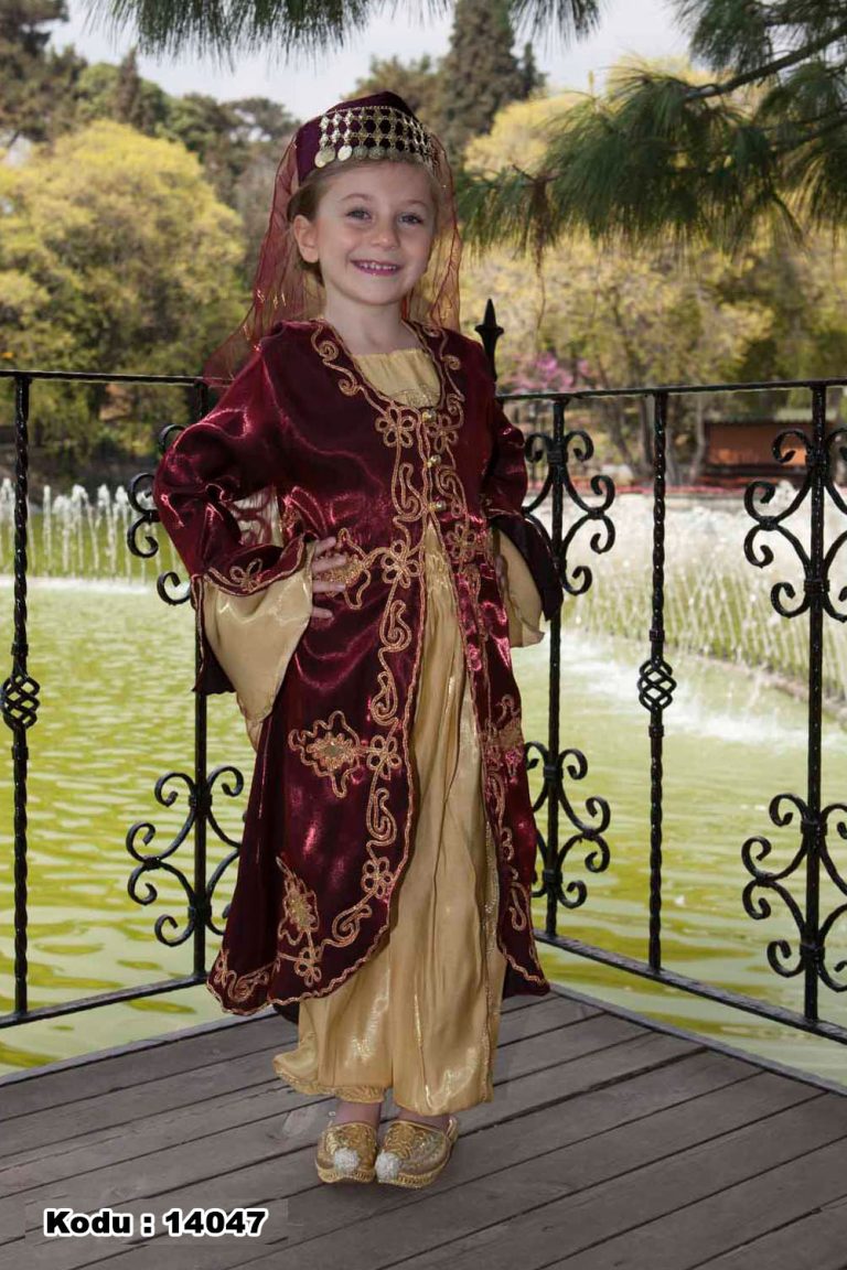 ÇİFT KOL ÇOCUK KINALIK BİNDALLI KIYAFETLERİ