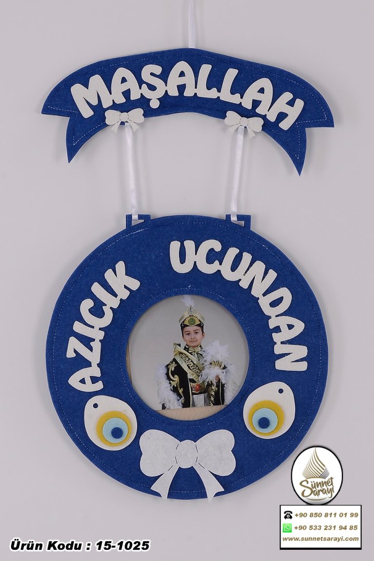 SÜNNET KAPI SÜSÜ, KEÇE, MAŞALLAH, FOTOĞRAFLI, AZICIK UCUNDAN
