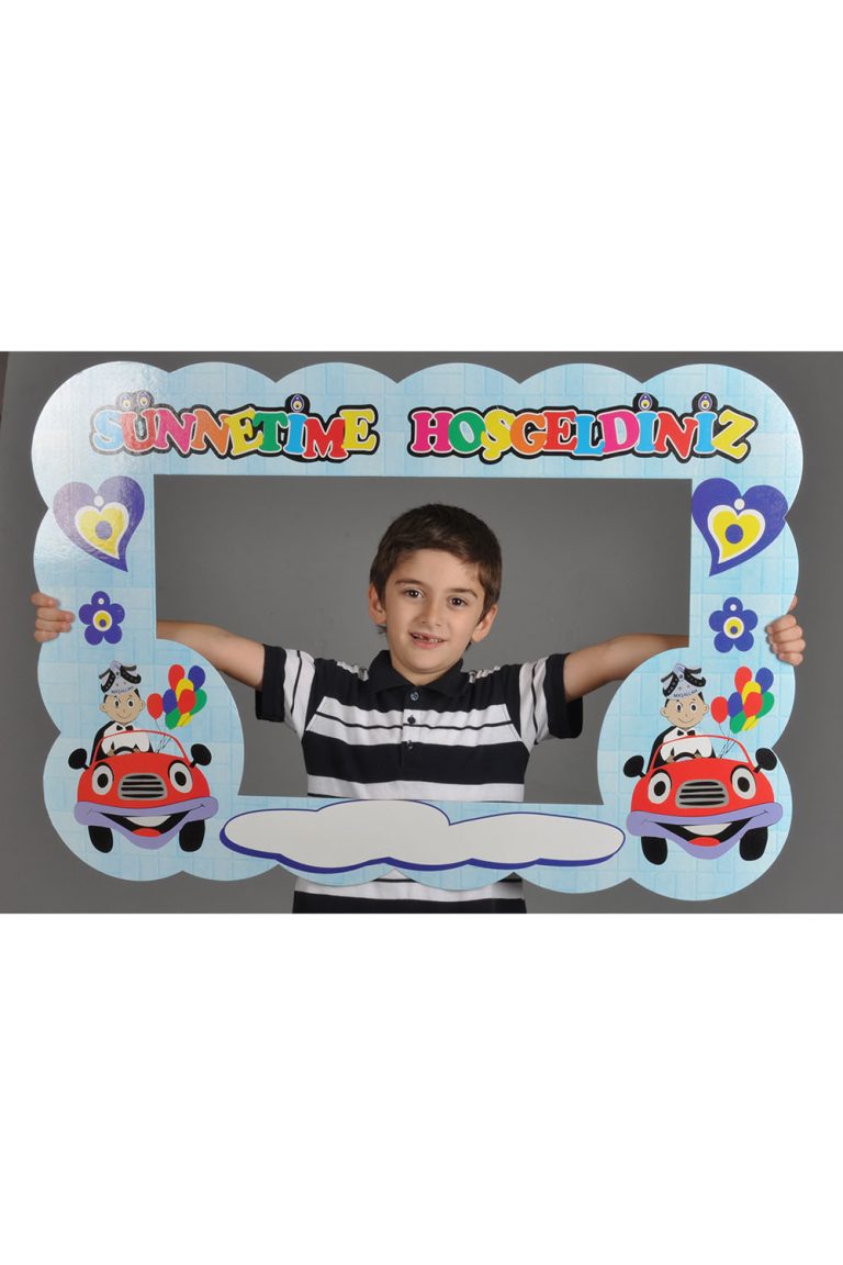 SÜNNETİME HOŞGELDİNİZ FOTOĞRAF ÇERÇEVESİ
