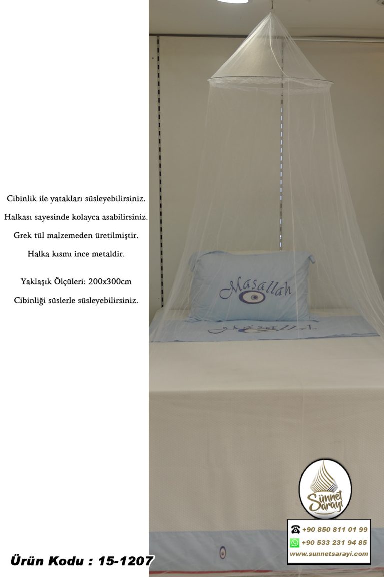 CİBİNLİK, TEK PARÇA, ÇEMBERLİ, GREK TÜL