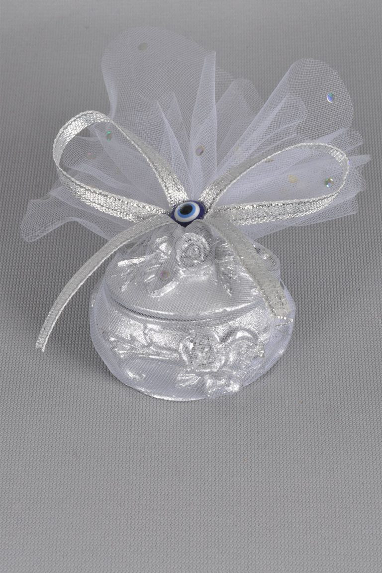 OVAL ÇİÇEKLİ DÖKÜM KUTU SÜNNET NİKAH BEBEK DÜĞÜN ŞEKERİ