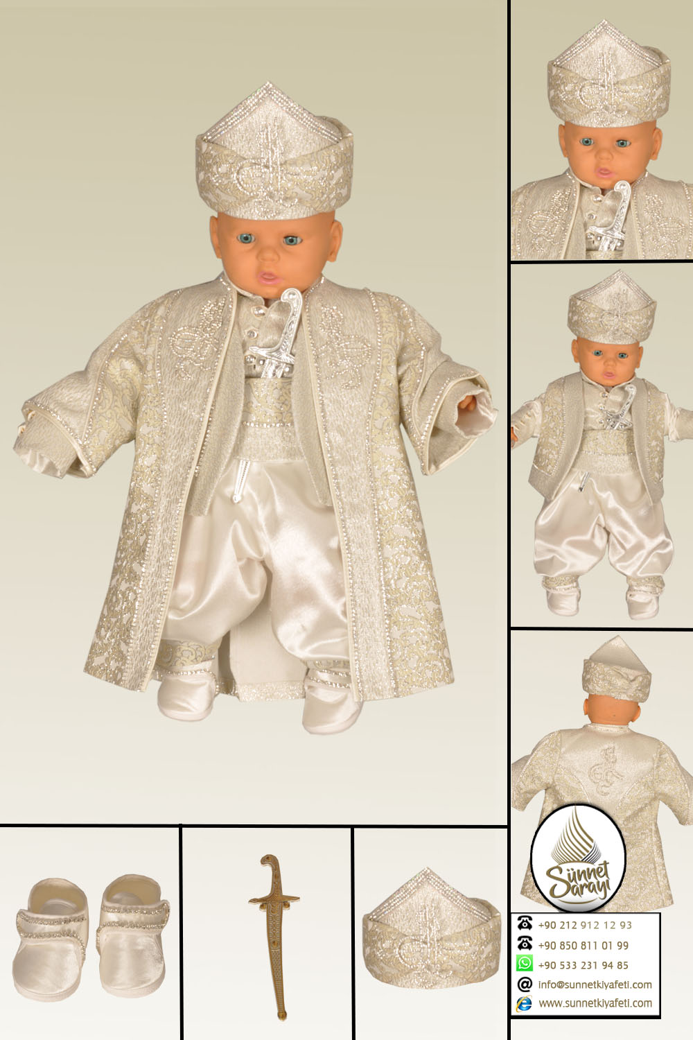 ALPARSLAN BEBEK ŞEHZADE SET - Görsel 4