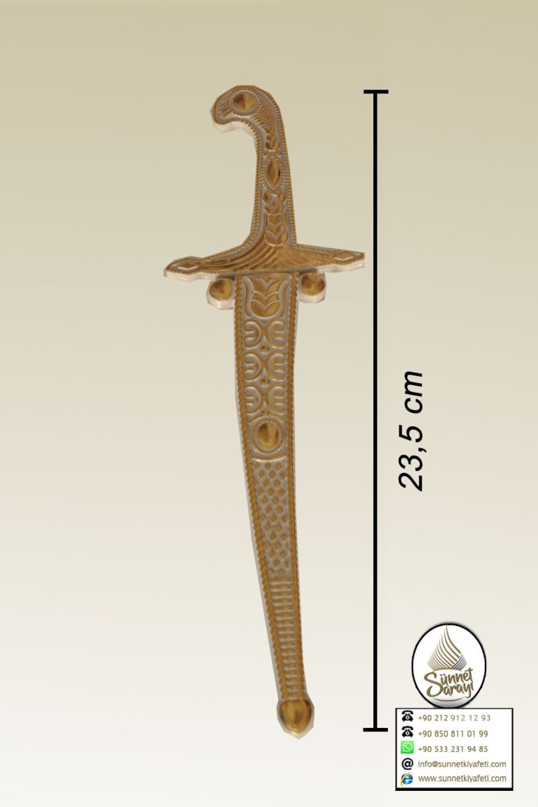OYUNCAK HANÇER, SÜNNET, PLASTİK, MİNİ, 23.5 cm