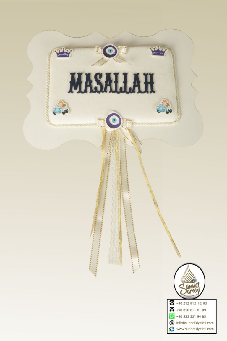 SÜNNET KAPI SÜSÜ, AHŞAP, MAŞALLAH