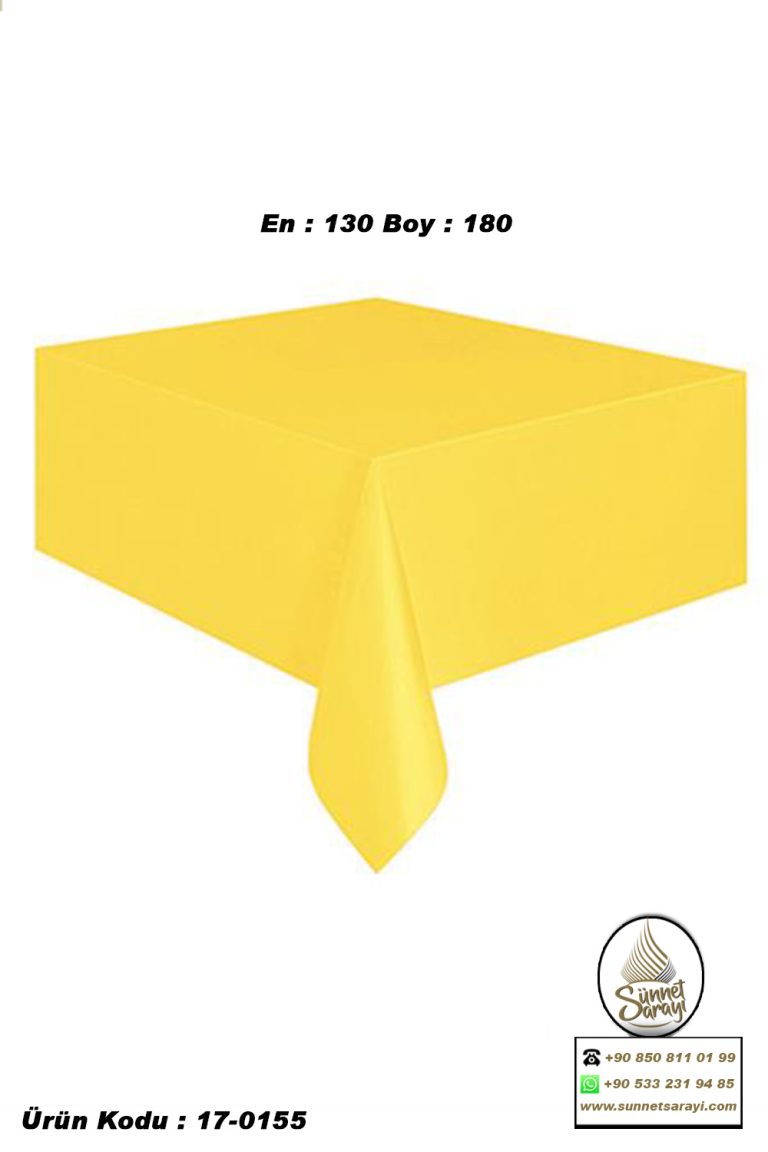 SÜNNET MASA ÖRTÜSÜ, MASA SÜSLEMESİ, KULLAN AT NAYLON ÖRTÜ 130X180