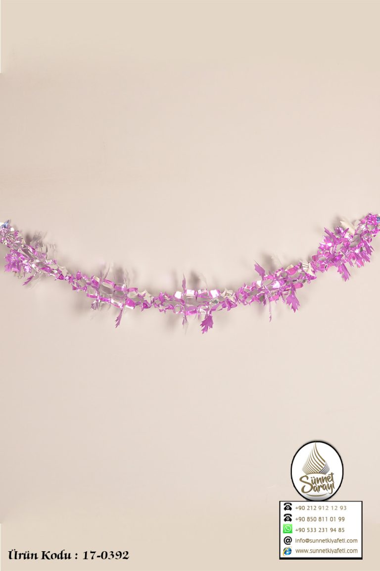 SÜS METALİZE, KAR TANESİ 5´li  1m40cm