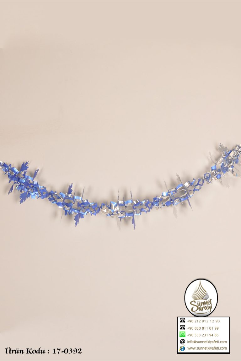 SÜS METALİZE, KAR TANESİ 5´li  1m40cm