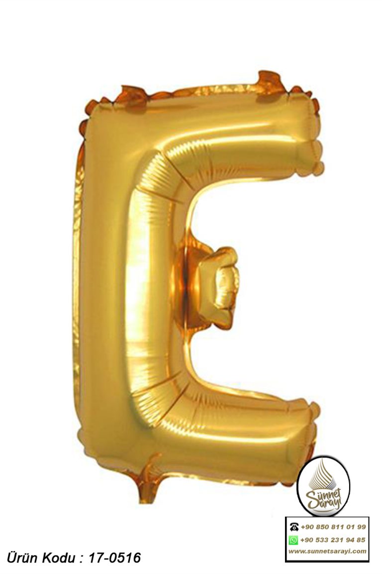 FOLYO HARF BALON, 40 İNÇ, 100x100 CM