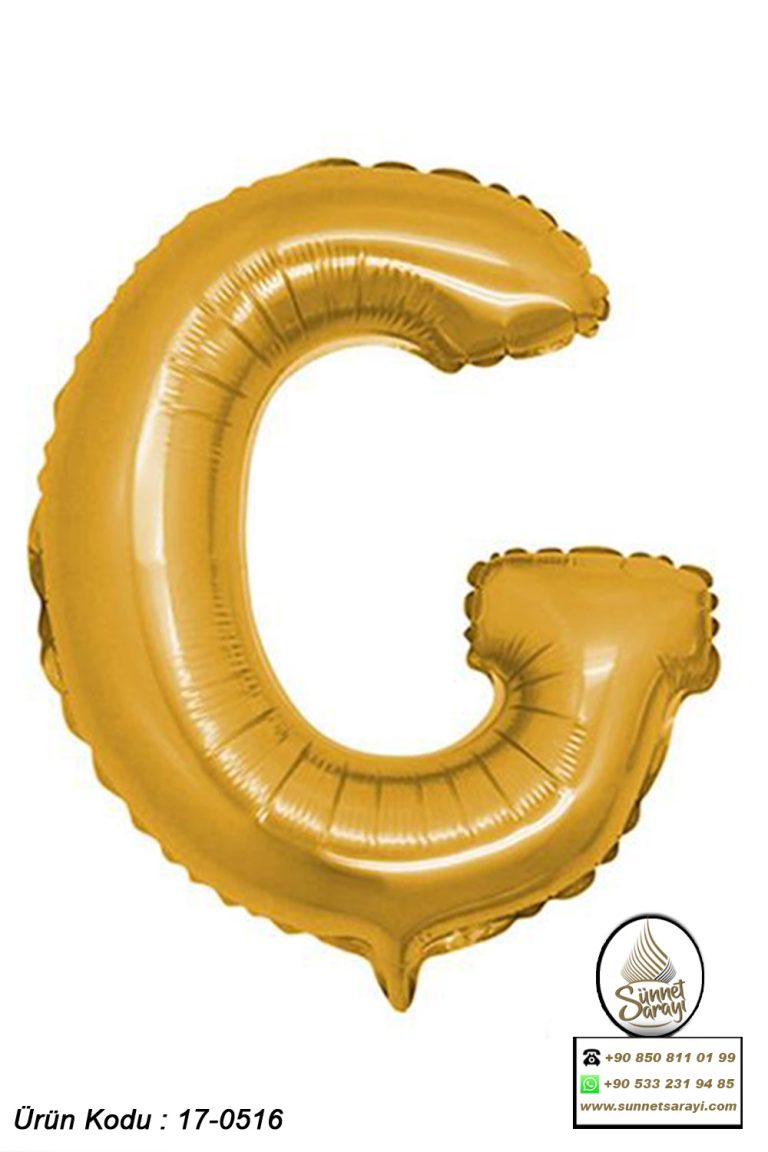 FOLYO HARF BALON, 40 İNÇ, 100x100 CM