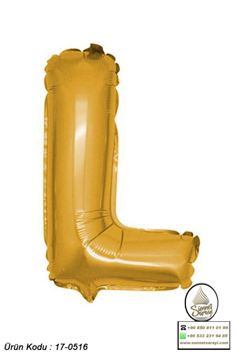 FOLYO HARF BALON, 40 İNÇ, 100x100 CM