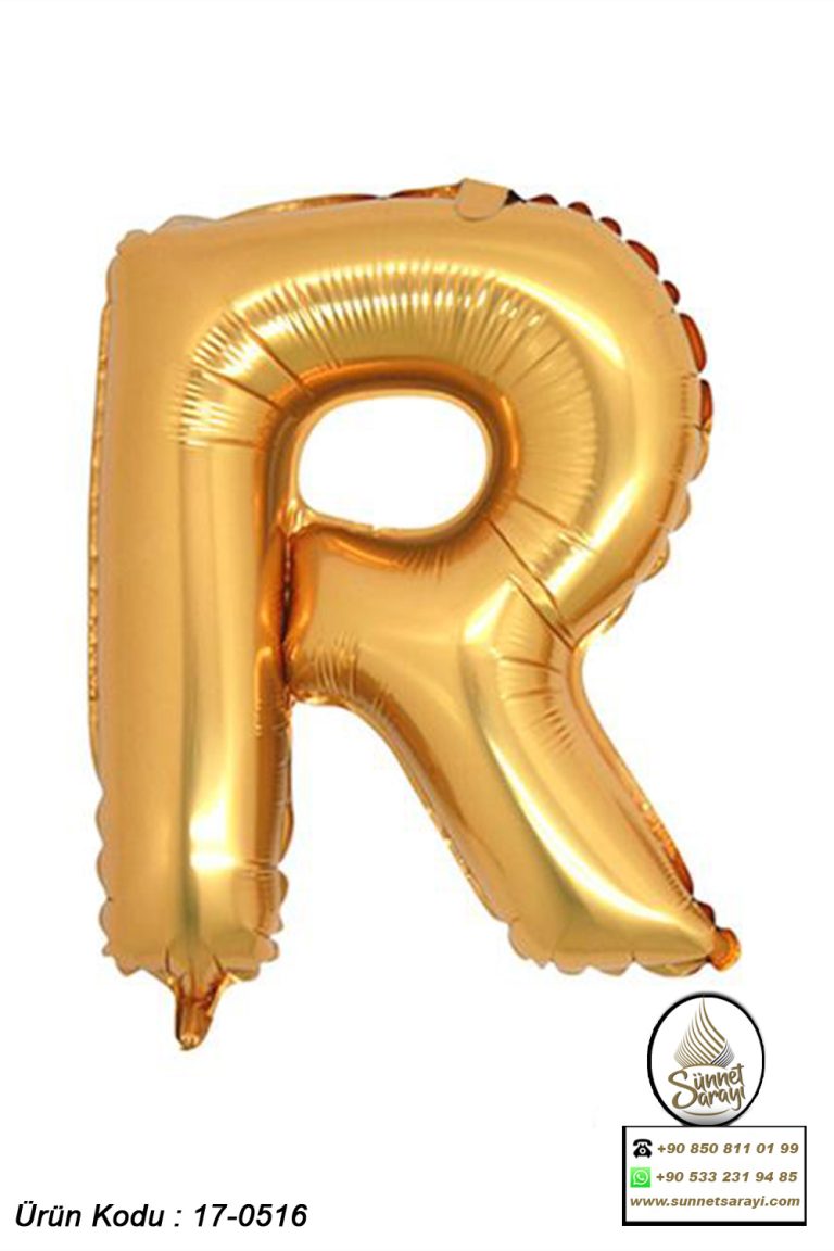 FOLYO HARF BALON, 40 İNÇ, 100x100 CM