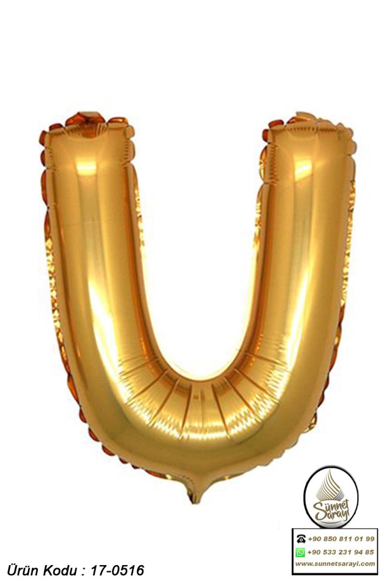 FOLYO HARF BALON, 40 İNÇ, 100x100 CM