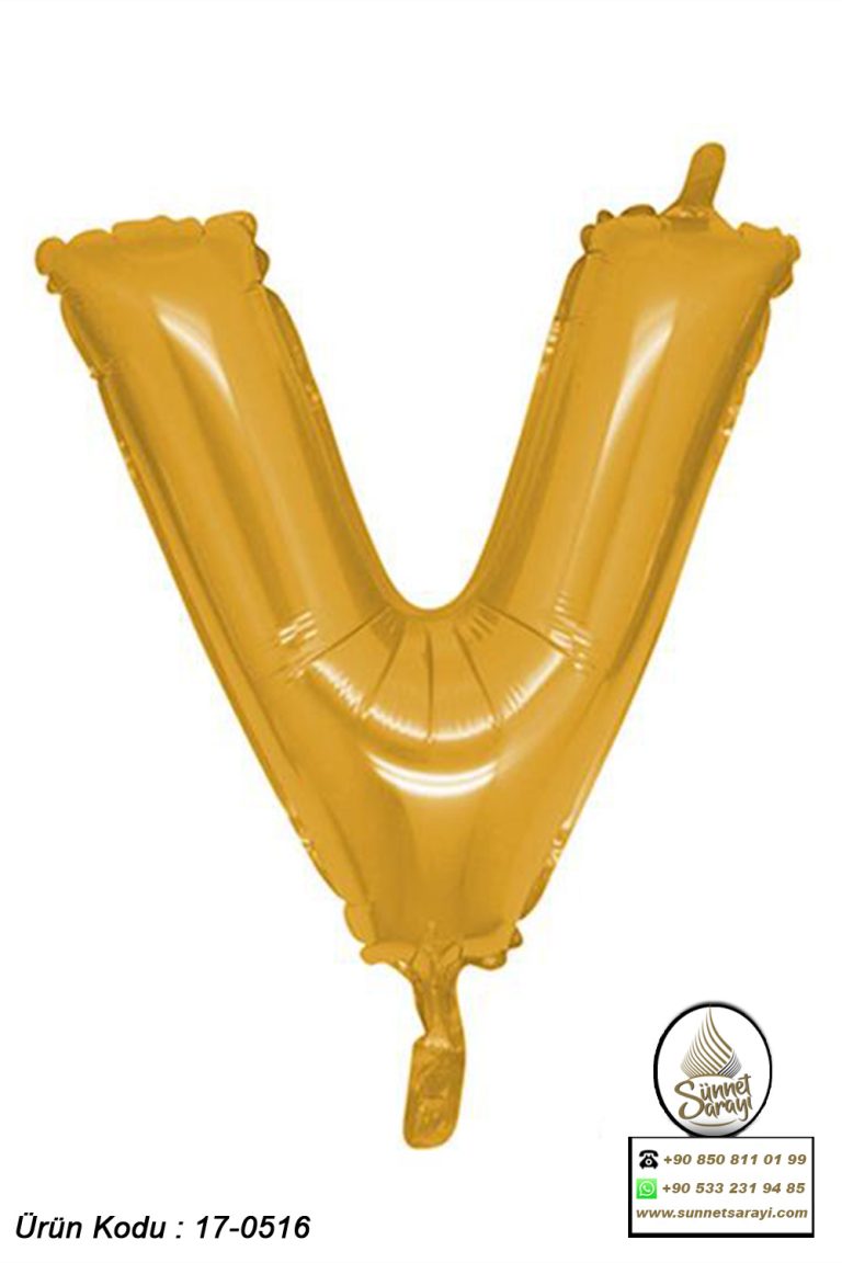 FOLYO HARF BALON, 40 İNÇ, 100x100 CM