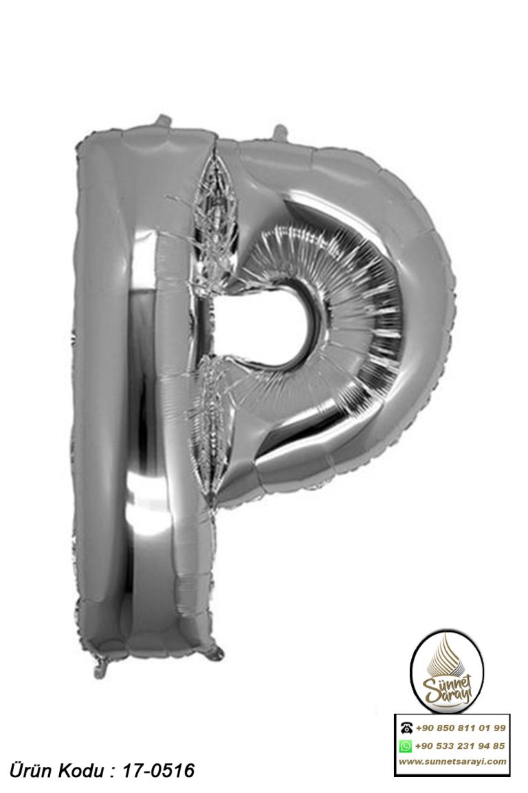 FOLYO HARF BALON, 40 İNÇ, 100x100 CM