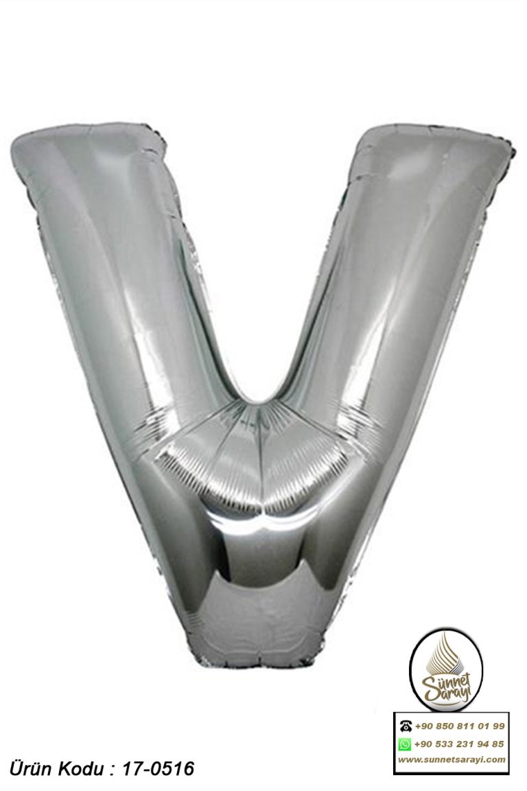 FOLYO HARF BALON, 40 İNÇ, 100x100 CM