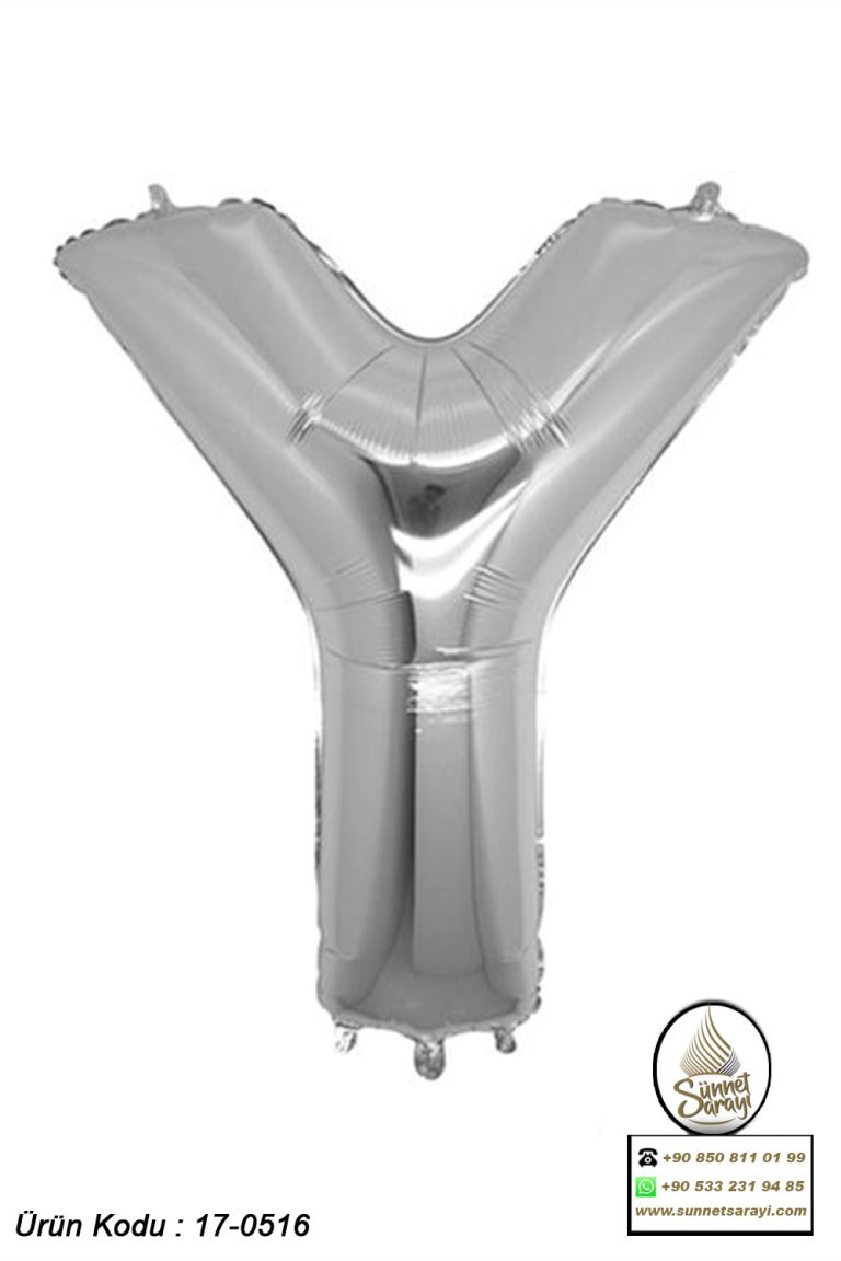 FOLYO HARF BALON, 40 İNÇ, 100x100 CM