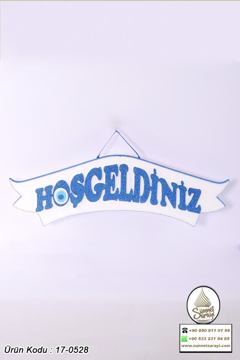 STRAFOR, HOŞGELDİNİZ, NAZARLI, 60x16 cm