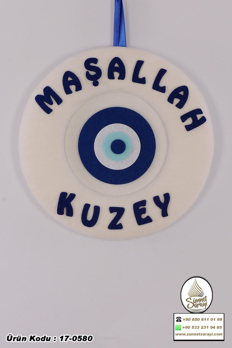 SÜNNET KAPI SÜSÜ, KEÇE YAZILI, NAZAR BONCUKLU, İSİMLİ