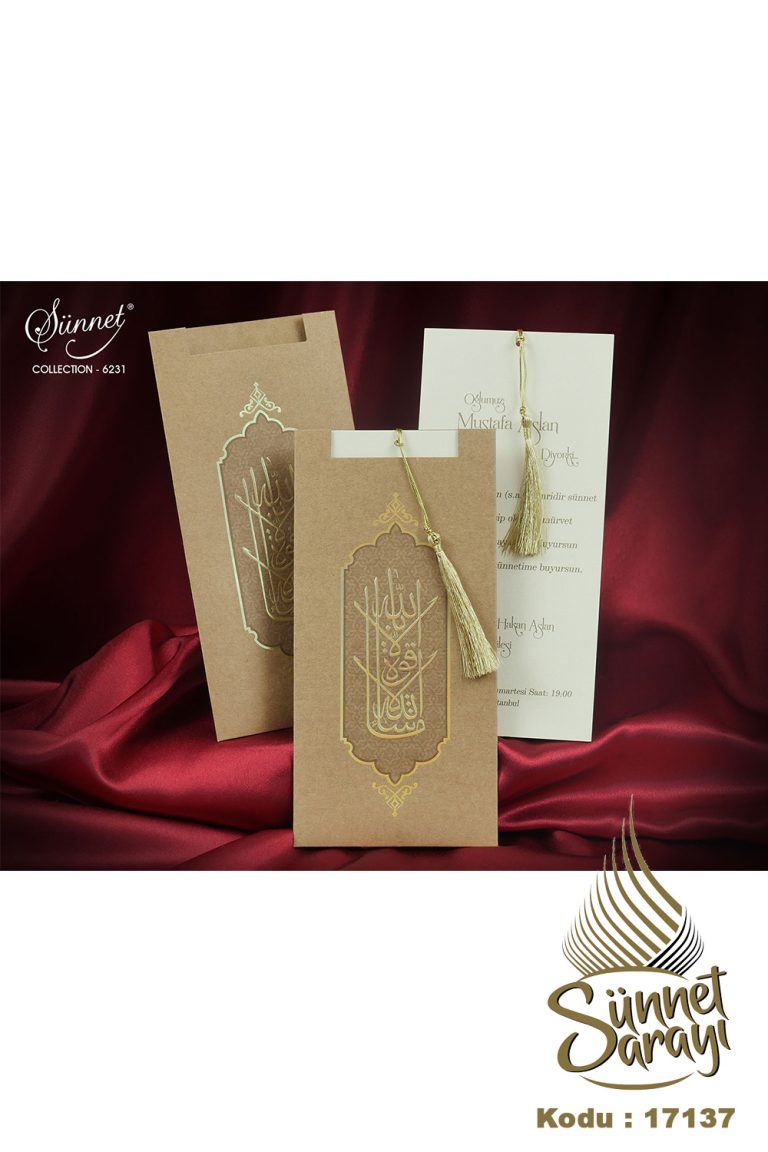 SÜNNET DAVETİYESİ, SEDEF SÜNNET 6231