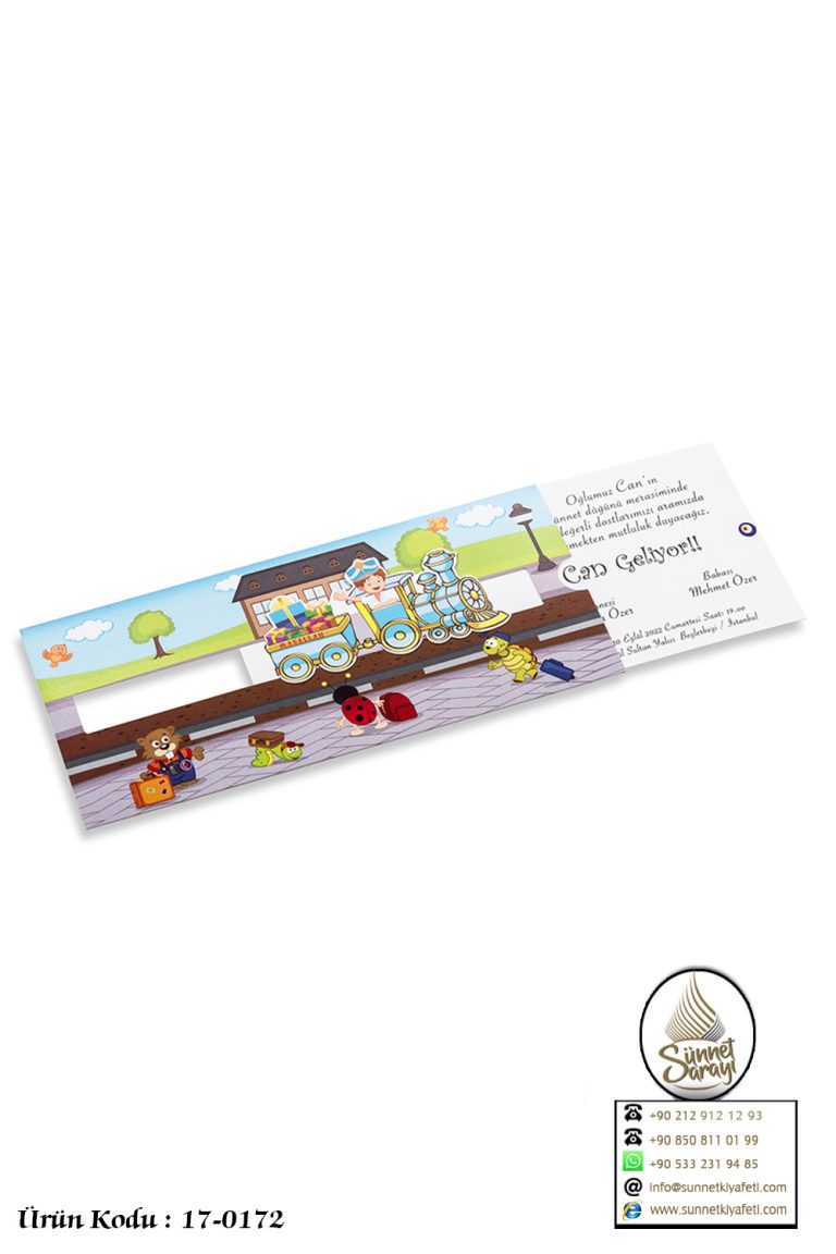 ERDEM SÜNNET 80908 SÜNNET DÜĞÜN DAVETİYESİ