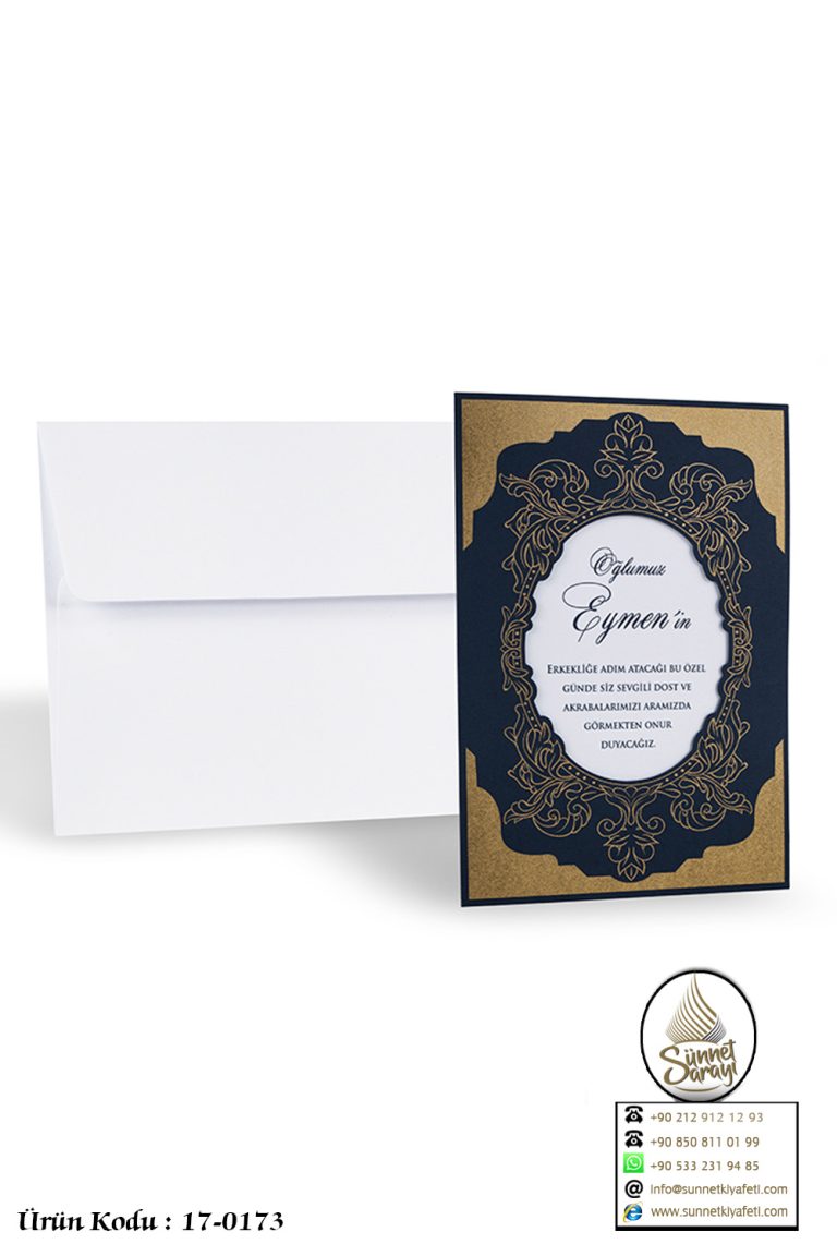 ERDEM SÜNNET 80909 SÜNNET DÜĞÜN DAVETİYESİ