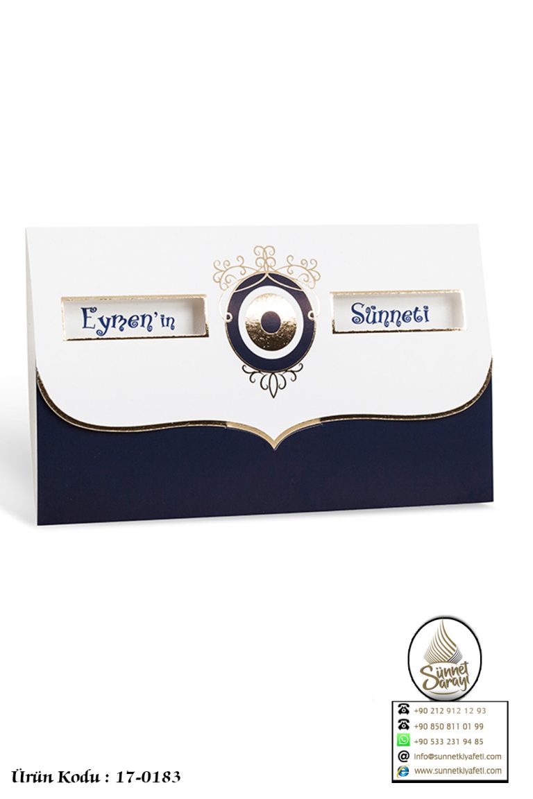 ERDEM SÜNNET 80921 SÜNNET DÜĞÜN DAVETİYESİ