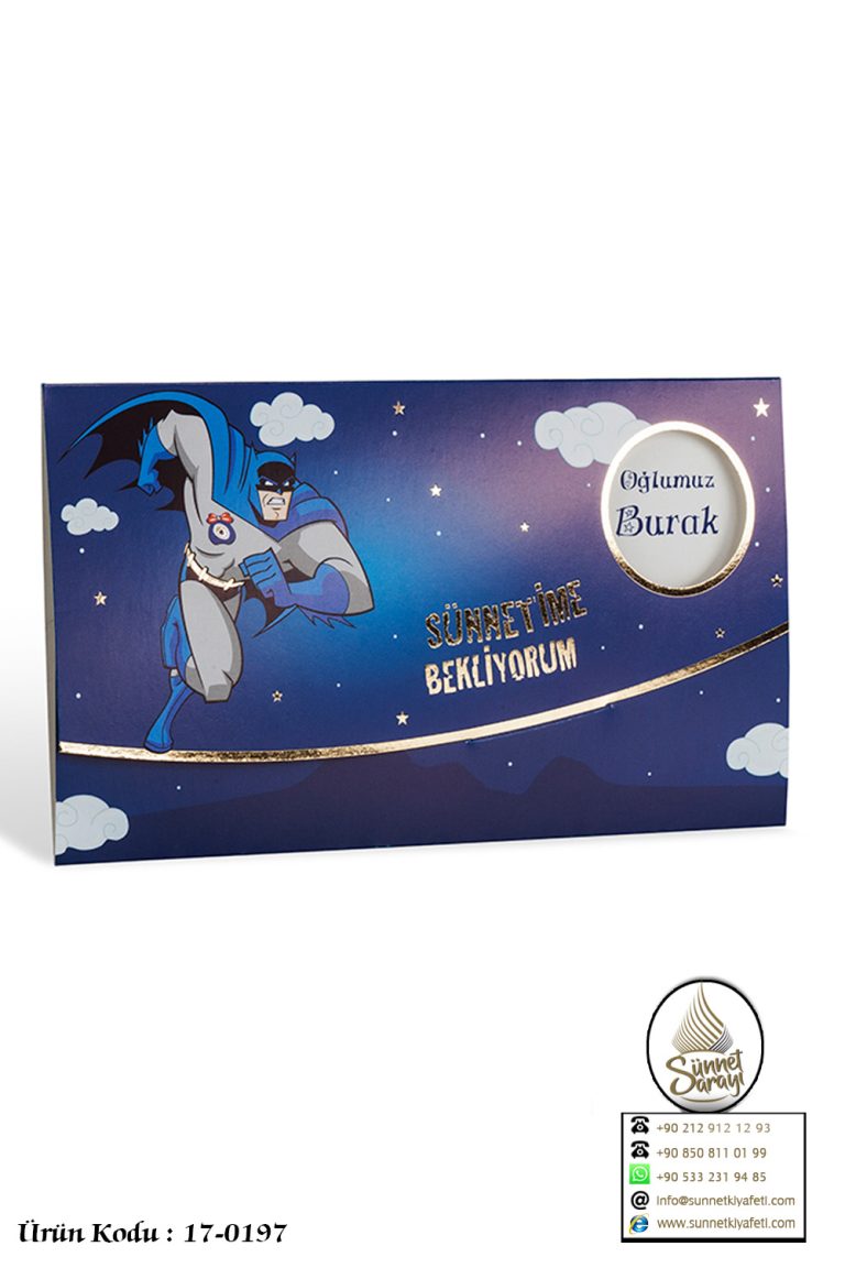 ERDEM SÜNNET 80935 SÜNNET DÜĞÜN DAVETİYESİ