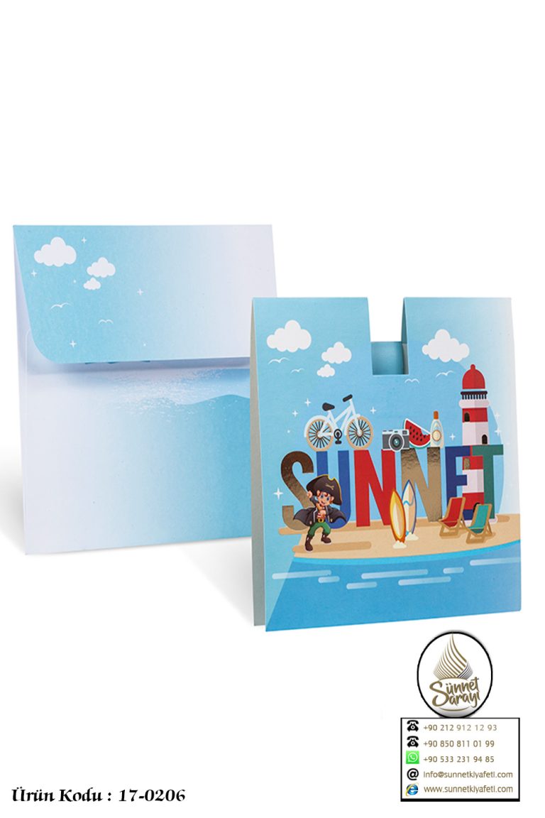 ERDEM SÜNNET 80945 SÜNNET DÜĞÜN DAVETİYESİ