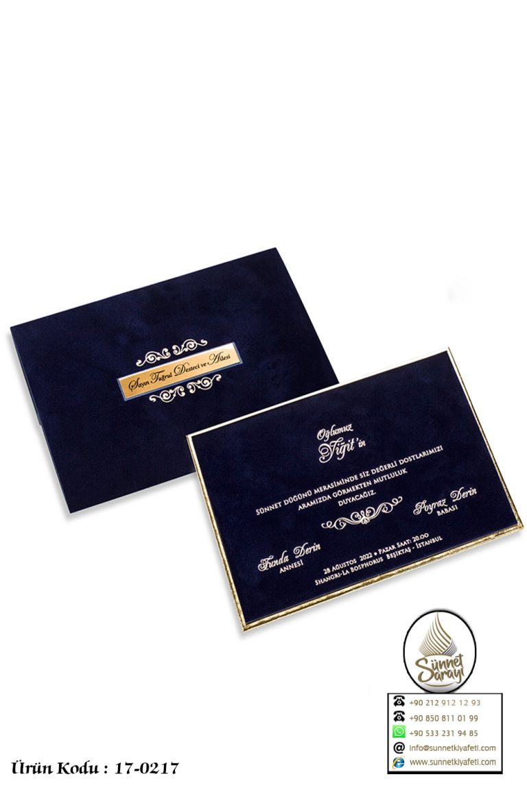 ERDEM SÜNNET 80958 SÜNNET DÜĞÜN DAVETİYESİ
