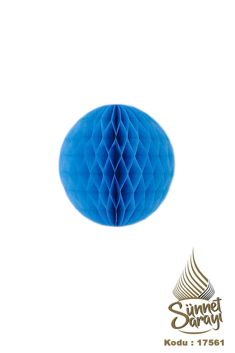 SÜNNET SÜSÜ, KAĞIT SÜS, YUVARLAK TOP, TAVAN SÜSÜ, 14.5 cm
